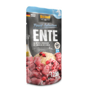 Pato y cordero con arándanos y arroz