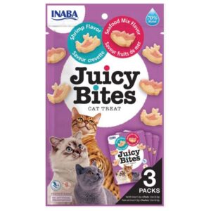 Inaba Juicy Bites Gamba Marisco para gatos